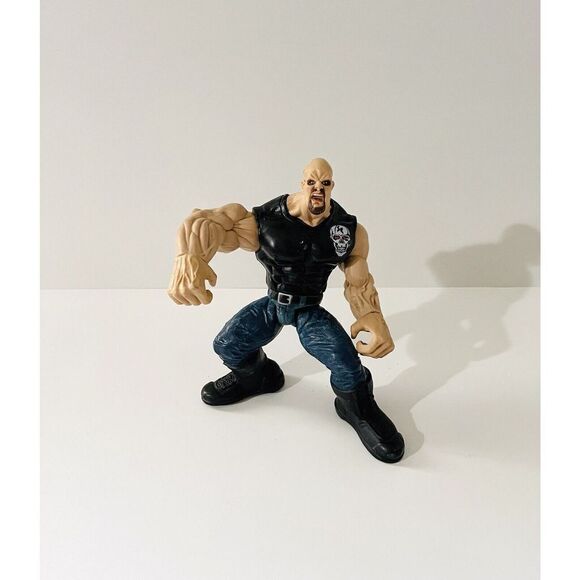 WWF WWE Jakks Stone Cold Steve Austin Maximum Sweat Series 2 Figure - Picture 2 of 3